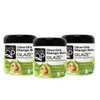 ELASTA QP Olive Oil Mango Butter Glaze 3 Pack For Softer Fuller Looking Hair Intensive Treatment Strengthens Thermal Pro