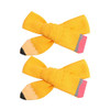 Pencil Hair Clips Yellow School Bow Pencil Hairpin Hairclips Yellow Bowknot BBG29 (2 Small Bow)