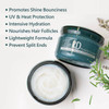 SHRD Protein Cream for Dry Damaged Hair LeaveIn Protein Hair Treatment to Restore Revitalize and Repair Split Ends Condi