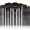 SHANY Makeup Brush Set Studio Quality Total Pro Make up Brushes with Pouch Cosmetics applicator for Foundation Powder Ey