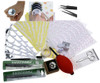 Micro Traders Eyelashes Extension Tools Set Crystal Glue Ring Makeup Practice