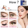 Teqqo Magnetic Eyelashes with Eyeliner 8 Pairs Reusable Magnetic Eyelashes Kit with 5 Pairs Makeup Removal Wipes 3D Natu