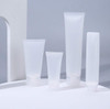 24PCS 100ml34oz Empty Refillable Clear Plastic Squeeze Soft Tubes with Flip Cover Lotion Bottle Travel Sample Packing Co