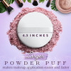 Powder Puff Extra Large Powder Puffs Makeup and Body Puff with Silk Ribbon for Loose Pressed Setting Powder Dusting Baki