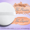 Powder Puff Extra Large Powder Puffs Makeup and Body Puff with Silk Ribbon for Loose Pressed Setting Powder Dusting Baki