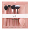 elf Complexion Essentials Brush Sponge Set Concealer Powder Blush Highlighter Brushes Total Face Sponge Vegan CrueltyFre