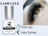All in Beauty Eyelash Extension Glue Extra Strong Glue False Eyelash Adhesive Safe on Skin Lash Extension Supplies for P