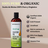 Offernova Castor Oil 16 OZ Aceite de Ricino Cold Pressed 100 Pure Certified Organic Hexane Free for Eyelashes Eyebrows F