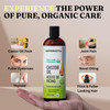 Offernova Castor Oil 16 OZ Aceite de Ricino Cold Pressed 100 Pure Certified Organic Hexane Free for Eyelashes Eyebrows F