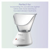 True Glow by Conair Facial Steamer Face Steamer for Facial Deep Cleaning Home Facial Spa