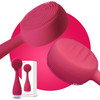 PMD Clean Mini Smart Facial Cleansing Device with Silicone Brush AntiAging Massager Waterproof SonicGlow Vibration Techn