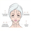 Skin Gym Jade Vibrating Face Massager Sculpt Lift and Define Beauty Tool Face Roller with Cooling and Contouring Power O