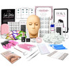 Hoka Lash Eyelash Extension Kit Training Course and Certification Professional Lash Extension Kit for Beginners Includes