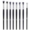 MSQ Eye Makeup Brushes Eyeshadow Makeup Brushes Set with Soft Synthetic Hairs Real Wood Handle for Eyeshadow Eyebrow Eye