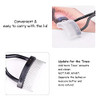 Eyelash Comb MSQ Eyelash Separator Mascara Applicator Eyelash Definer With Comb Cover Arc Designed Cosmetic Brushes Tool