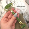 Deciniee Jade Roller and Gua Sha Set Beauty Face Massager Guasha Tool for Eye Neck Body 2 in 1 Skin Care Massage Tools M