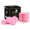 Compressed Facial Sponges 50 Count Natural Cellulose Sponges for Estheticians Face Cleansing Exfoliating Makeup Removal