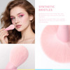 Docolor Makeup Brushes 17 Pcs Colourful Makeup Brush Set Premium Synthetic Kabuki Foundation Blending Face Powder Blush