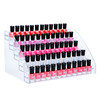 KINGROW Nail Polish Organizer Holder Rack 5 Layers Acrylic Display Rack Eyeglasses Shelf Essential Oils Ink Storage Hold