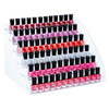 KINGROW Nail Polish Organizer Holder Rack 6 Layers Acrylic Display Rack Eyeglasses Shelf Essential Oils Ink Storage Hold