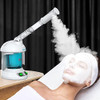 Facial Steamer DENFANY Nano Ionic Face Steamer with Extendable 360 Rotating Arm Portable Facial Steamer for Personal Car