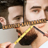 NewBang 12PCS Barber Pencil Hairline Outliner with Sharpener Hairline Beard Shaping Pencils for Men Women Black White Da