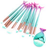 NICEMOVIC Stocking Stuffers for Kids Girls 11PCS Kids Makeup Brushes Sets for Girls Easter Basket Stuffers for Teen Girl