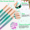 NICEMOVIC Stocking Stuffers for Kids Girls 11PCS Kids Makeup Brushes Sets for Girls Easter Basket Stuffers for Teen Girl