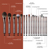 Professional Makeup Brush Set Eigshow Makeup Brushes Perfect for Foundation Face Powder Blending Blush Bronzer Eyeliner