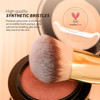 DUcare 2Pcs Duo End Makeup Brushes Synthetic Bristle Foundation Powder Buffer Contour Brush Set Dual Sided Face Brushes