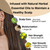 MOIST DIANE Tea Tree Conditioner for Men Dry Scalp Conditioner for Women with Argan Oil Keratin Salicylic Acid Peppermin