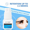 Lash Clusters Glue Individual Lash Glue Long Lasting Eyelash Adhesive for Self Application and Cluster Extensions 5mlBla