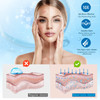 Nano Ionic Face Steamer Warm Mist Humidifier for Deep Facial Cleansing 4 Piece Stainless Steel Skin Kit Hair Band Wash F