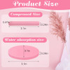 120 Pcs Facial Sponge Compressed Luxiv Face Cleansing Sponge Estheticians Compressed Makeup Facial Sponge Round Wash Fac