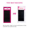 Lash Extension 005mm D Curl 1520mm Mixed Classic Eyelash Extension Matte Black Individual Lashes Professional Salon Use