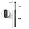 Crease Eyeshadow Brush EIGSHOW Precision Eye Shadow Blending Brushes for Base Application Smudging Defining Soft Dense B