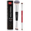 Makeup Brushes Dualended Foundation Brush START MAKERS 2in1 Concealer Brush Face Eyebrow Eyeshadow Brush for Liquid Powd