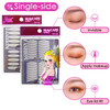 1080Pcs Premium Quality Natural Invisible Single Side Eyelid Tape Stickers Medicaluse Fiber Eyelid Lift Strip Instant Ey