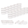 ZEJIA 10 Gram Sample Containers 40 Count Cosmetic Containers with Lids Refillable Empty Sample Jars Small Plastic Contai