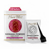 Pride Of India Hair Bliss Natural Shikakai Acacia Herbal Hair Skin Conditioning Powder 12 Individual Sachets 10 gm each