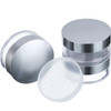 Hotop 3 Pieces 50 ml Plastic Empty Loose Powder Container Face Makeup Case Portable Jar Travel Kit Blusher Cosmetic Make