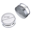 Hotop 3 Pieces 50 ml Plastic Empty Loose Powder Container Face Makeup Case Portable Jar Travel Kit Blusher Cosmetic Make