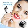 Derma Roller for Beard Face 540 Titanium Microneedling Roller for Skin Care Grooming Ergonomic Handle Compact Design wit