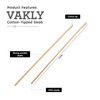 400 Sterile Cotton Tipped Applicators 6 Long 6 inch Wooden Medical Cotton Tip Applicator Swabsticks with Shaft and Soft