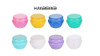 HINNASWA Travel Containers For Toiletry Lotion Travel Accessories Bottles for Cosmetic Makeup Body Hand Cream Toiletries