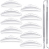 Chumia 52 Pcs Eyelash Lift Tools Kit 50 Reusable Silicone Pads and 2 Stainless Eyelash Separator Tools with Separation C