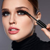 Patelai 25 Pieces 10 ml Empty Mascara Tubes Wand Empty Eyelash Bottle Clear Refillable Mascara Container with 4 Pieces F