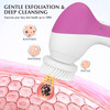 COSLUS Facial Cleansing Brush Silicone Face Scrubber 7 in 1 FBSD Electric Exfoliating Rotating Massage Device Waterproof