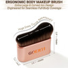 GOERTI Professional Body Makeup Brush Kabuki Foundation Brush Makeup Brush Self Tanner Brush Self Tanning Applicator Ble