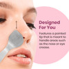 Lindo Beauty Buffer Microdermabrasion Tool Diamond Infused Embedded Silicone Lip Scrubber for Smooth Skin Radiant Comple